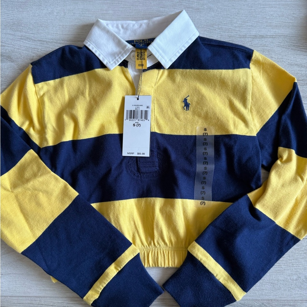 Girls size 7 small polo bundle